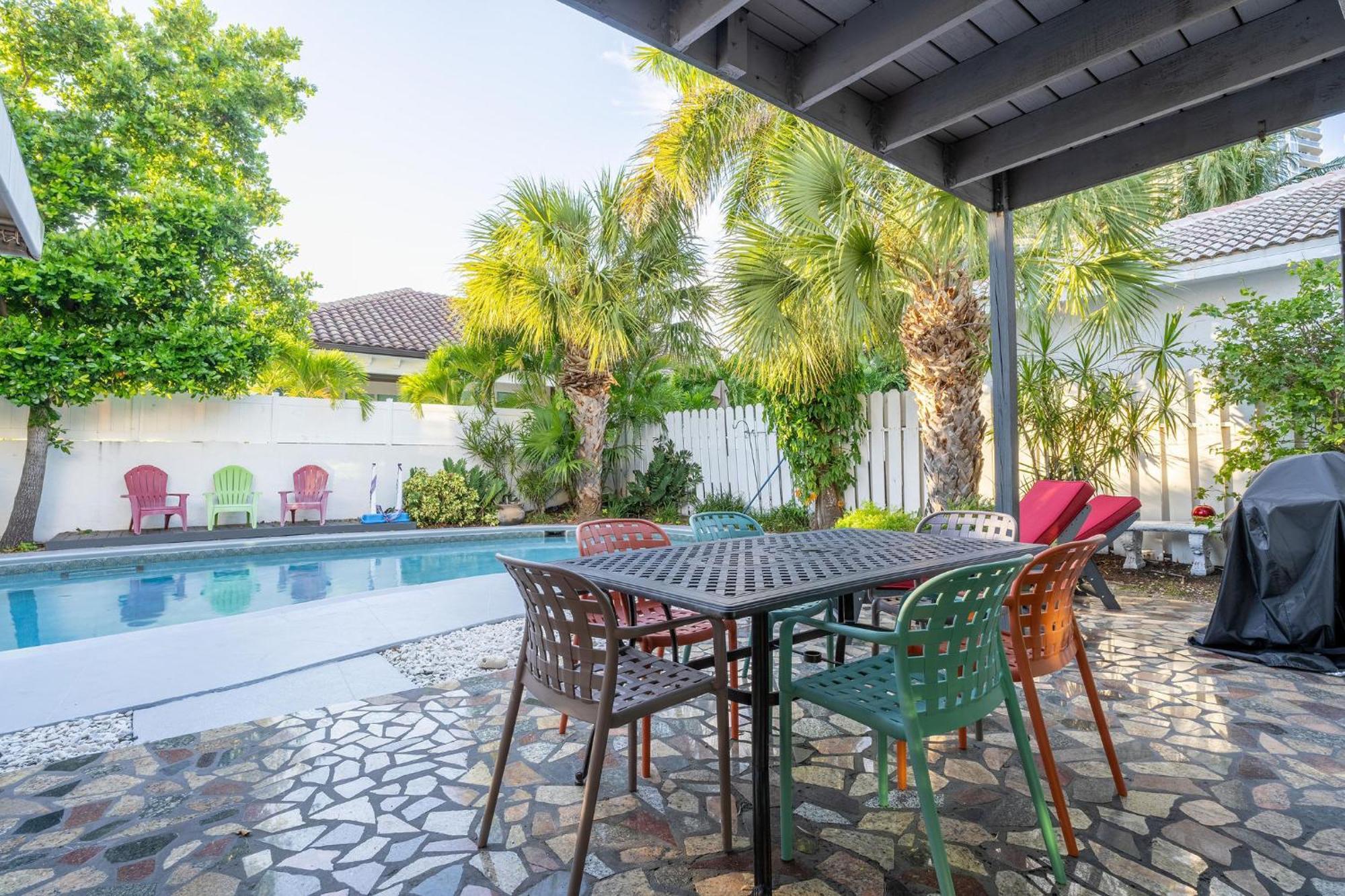4 Bed/4,5 Bath Beach House Fort Lauderdale Bagian luar foto