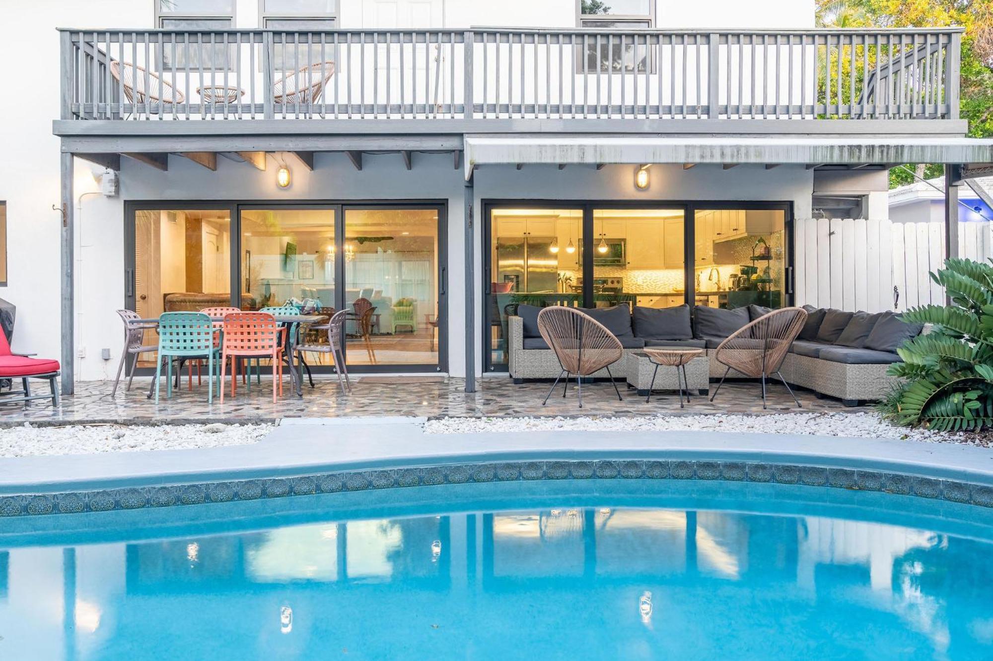 4 Bed/4,5 Bath Beach House Fort Lauderdale Bagian luar foto