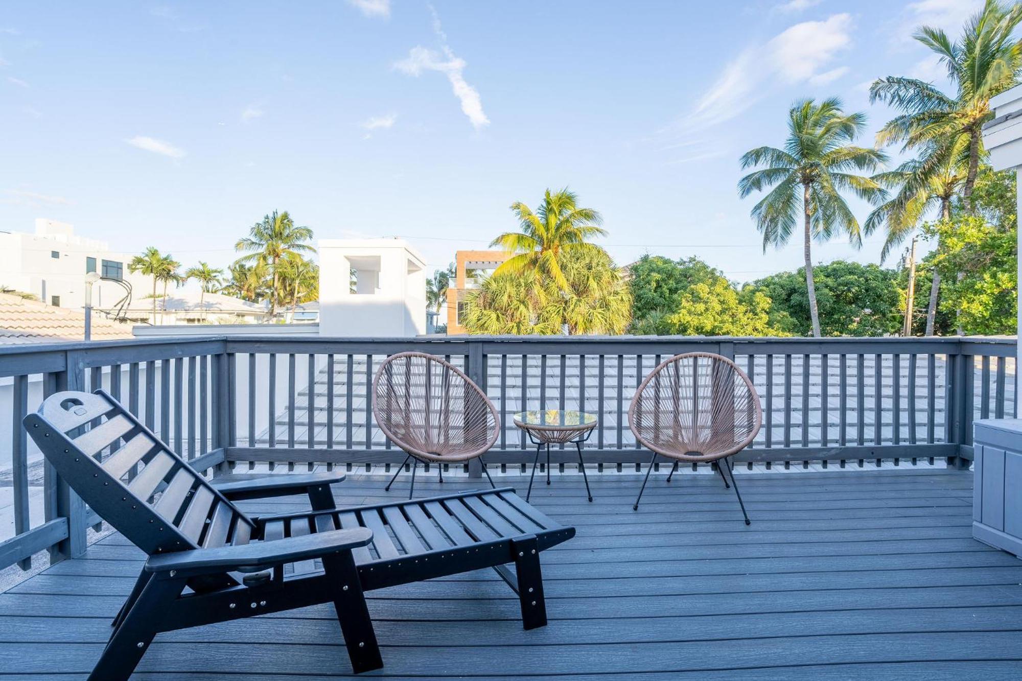 4 Bed/4,5 Bath Beach House Fort Lauderdale Bagian luar foto